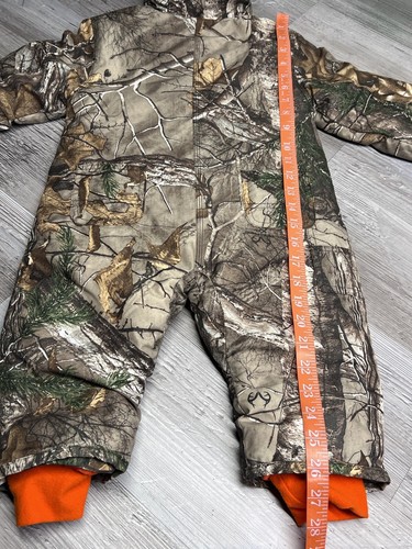 Carhartt Realtree Camo Infant Toddler 1 piece Snow Suit Size 18 Months Insulated - 第 10/10 張圖片