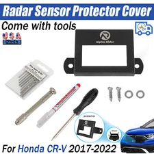 Anti-Theft Radar Sensor Cover w/ Drilling Bits Marker for Honda CR-V 2017-2022