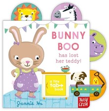 Tiny Tabs: Bunny Boo has lost her teddy by Jannie Ho Book The Cheap Fast Free