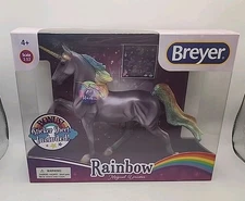Breyer Classic Rainbow Magical Unicorn American Saddlebred # 97267 New In Box
