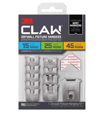 3M Claw Drywall Picture Hanging Set 45 lb 10 pc (3PHKITM-10ES)