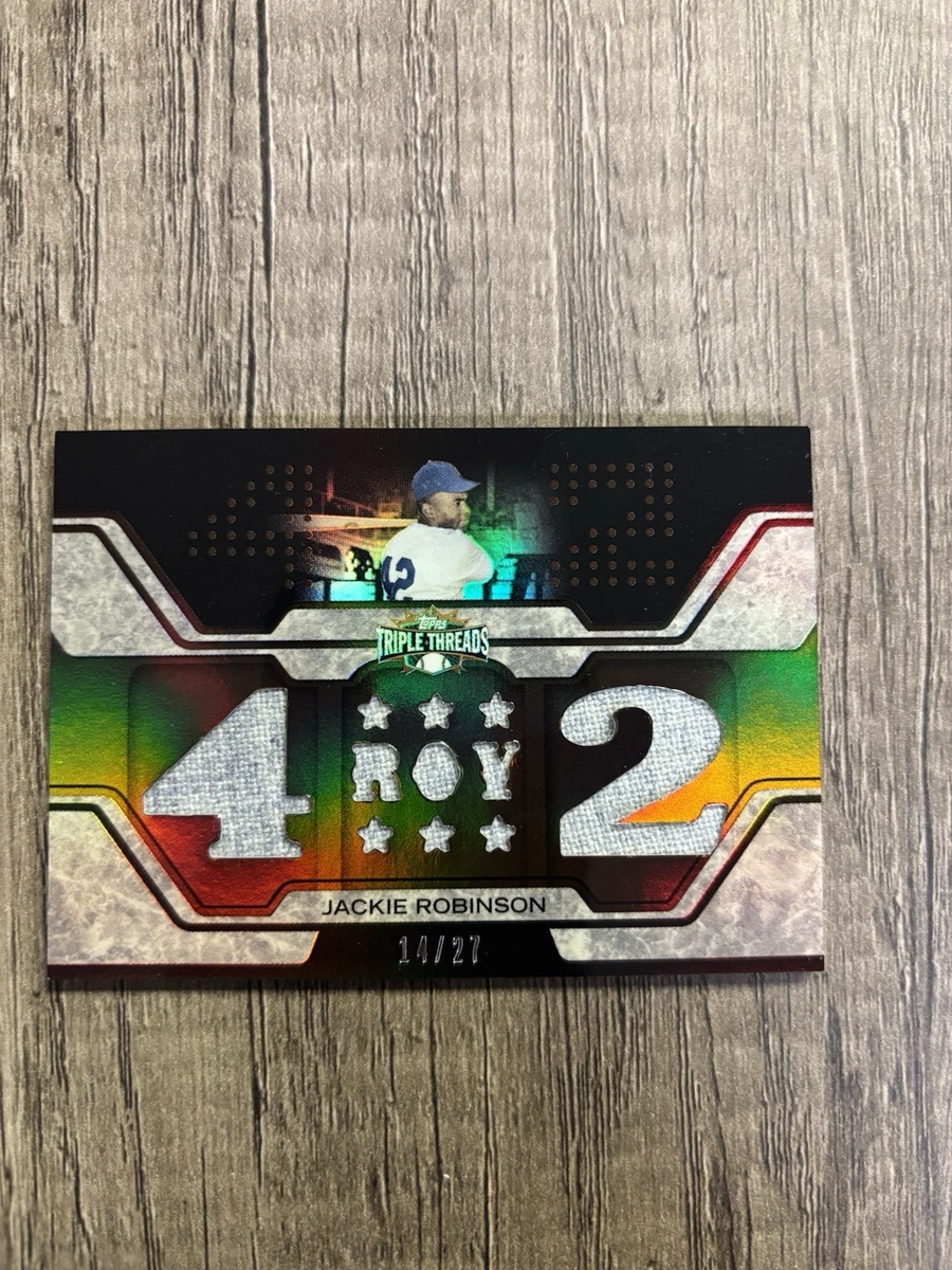 Jackie Robinson Baseball Sports Trading Cards & Accessories