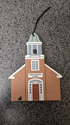 1995 Limited Edition Cats Meow North Central School Christmas Ornament