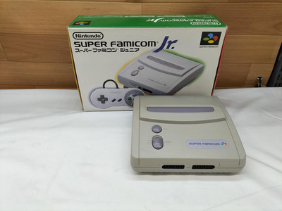 Nintendo Super Famicom Jr. SHVC-101 Gray With Box Light Scratches