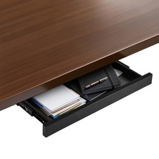 Under Desk Drawer Durable Metal Storage Solution Concealed Design