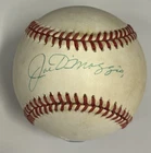 Joe DiMaggio Signed Official American League Baseball - Revolution Certified