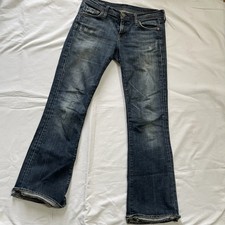 Y2K Citizens of Humanity Ric Rac 109 Jeans 29 Low Rise Flare Distressed USA Made