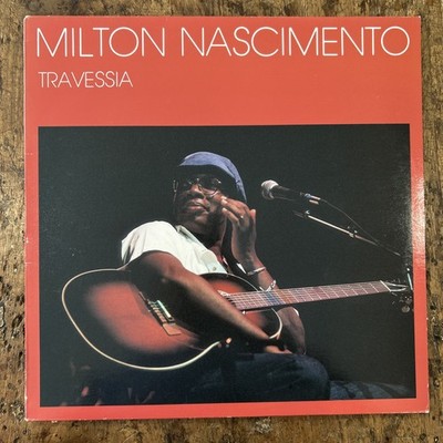 LP Milton Geburt - Travessia 504016 France 1987 Bossa Nova Latin Vinyl