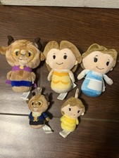 Lot Of 5 Hallmark Disney Itty Bittys Princess Belle Beauty The Beast