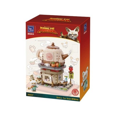 Kung Fu PANDA Mini Street View Shifu Tee Verkaufsstand Bausatz