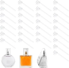 30 PCS Perfume Dispenser Pump Mini Refill Transfer Tool Clear 