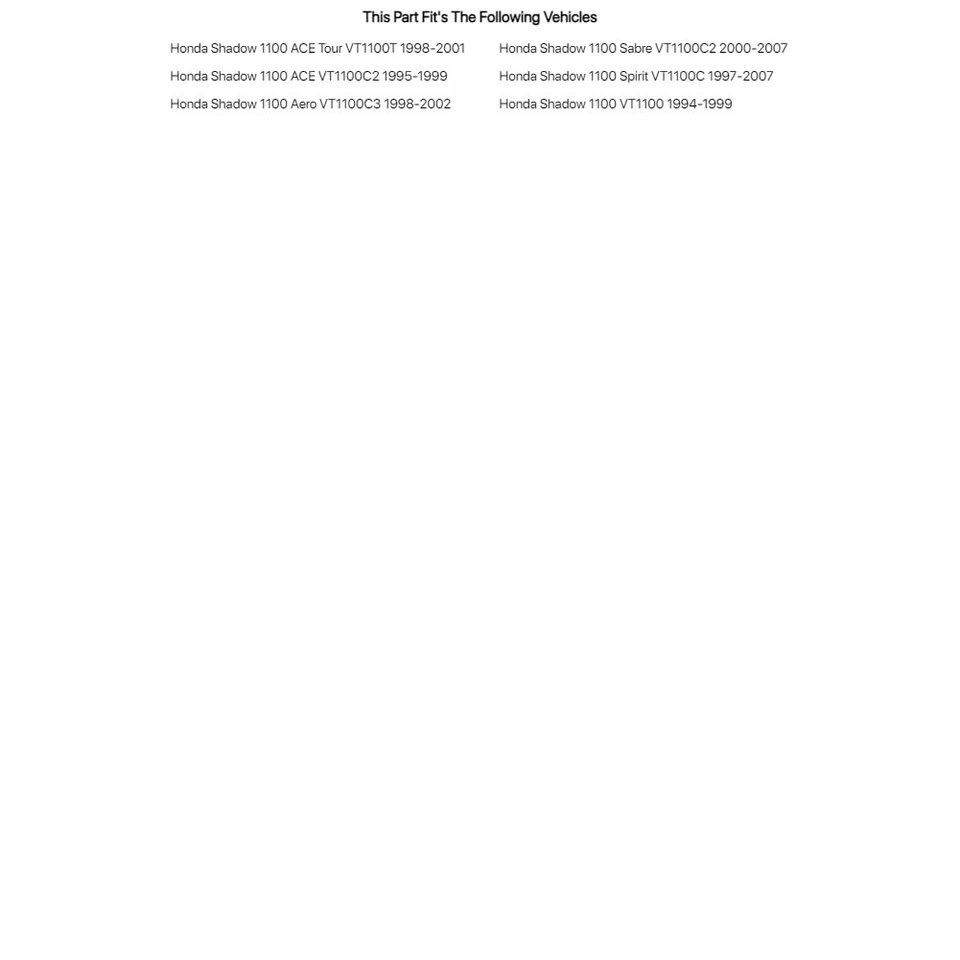 EBC 标准离合器套件 适用于本田 Shadow 1100 Aero VT1100C3 1998 - 2002 — 第 2/3 张图片