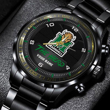 Marshall Thundering Herd Men's Stainless Metal Watch