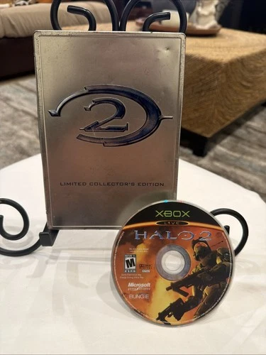 Halo 2: Limited Collector's Edition (Microsoft Xbox, 2004) No Manual Works!