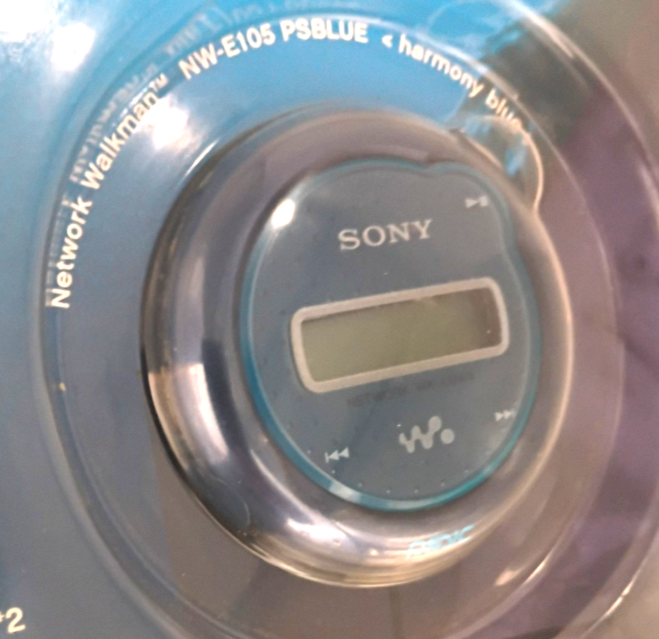 Sony Walkman NW-E105 Blue ( 512 MB ) Digital Media Player for sale