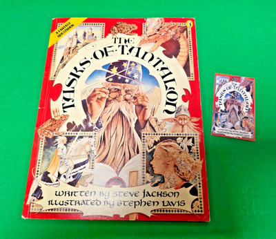 The Tasks of Tantalon *VGC 1st/1st SOFTBACK EDITION!* Fighting Fantasy Puffin #3