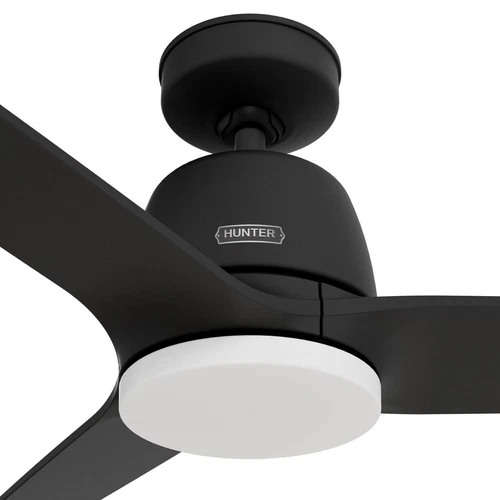 Hunter + Jasmine Roth 52 Malden Ceiling Fan W/ LED Light, Remote - Casual, - - Picture 13 of 24