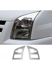 Couvercles de cadre de phare chromés pour Transit MK7 2006-2014 2PC