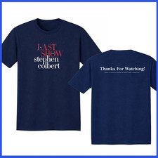 Thank You For Watching The Last Show 2026 Funny Graphic TV Host Inspired T-shirt