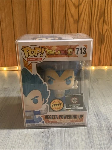 Funko Pop! Vinyl: Dragon Ball - Vegeta Powering up (Metallic) (Chase) - Chalice