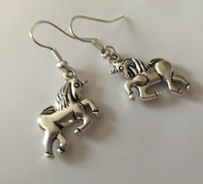 Unicorn 3D Charm Earrings ,my Little Pony Horse Rainbowdash Twilight Rarity Mia