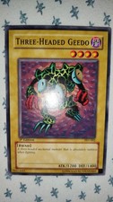 Yu-Gi-Oh! TCG Three Headed Geedo PSV-002 1st Edition Common LP Vintage Card