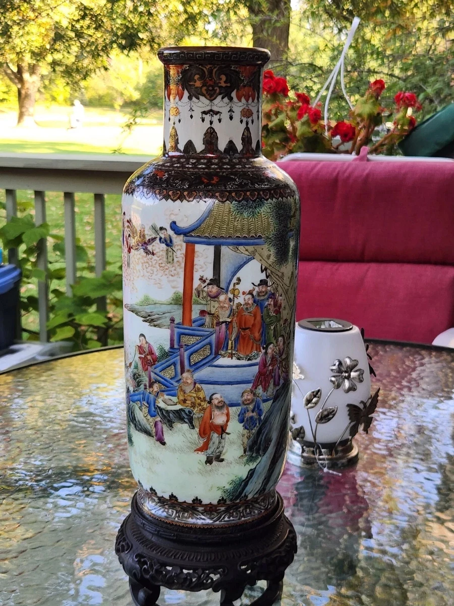 陶瓷多色1900-1940 中国古董花瓶| eBay