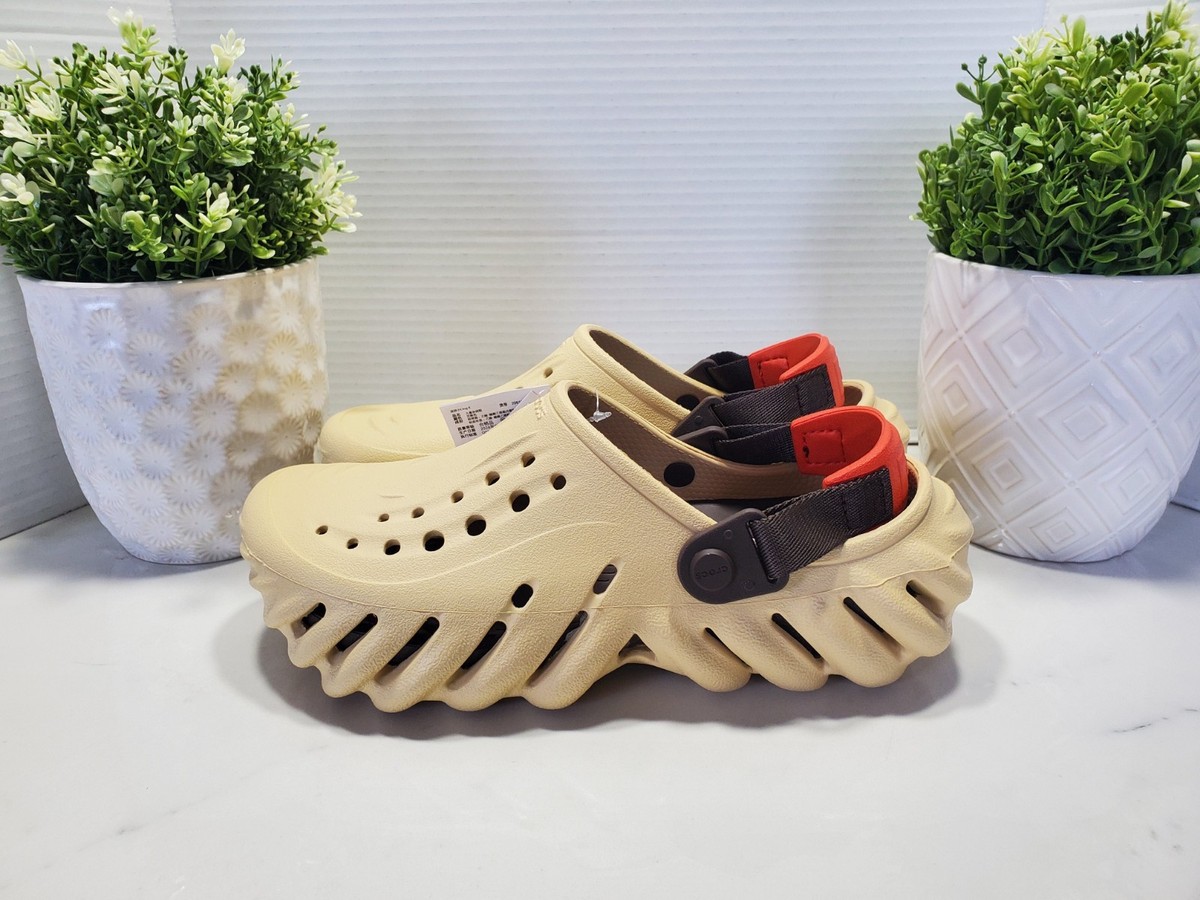 靴 Deuxieme Classe CAMINANDO38 Crocs Echo Clog K Kids Slip On Comfort Shoes 208190-0HX Size J6