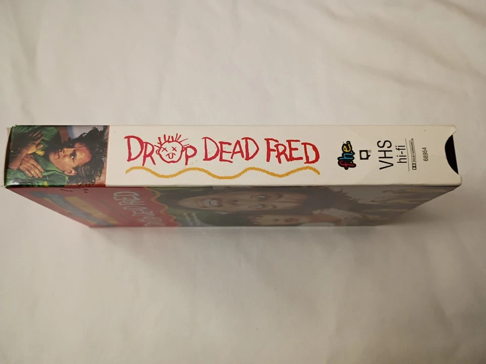 Drop Dead Fred (VHS, 1991) Used Good Phoebe Cates, Rik Mayall, Carrie Fisher - Image 4 of 4