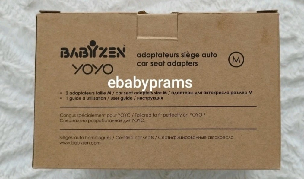 Adattatori / connettori per seggiolino auto Yo-Yo / Maxi Cosi Yoyo in scatola Babyzen foto 2
