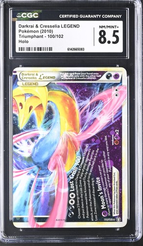 Darkrai & Cresselia LEGEND graded CGC 8.5 for sale on eBay