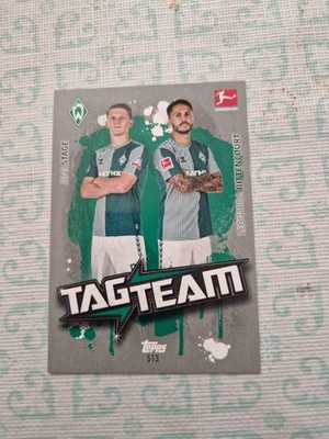 Match Attax 23/24 Extra Bundesliga SVW Bremen TAG Team Stage , Bittencourt #513