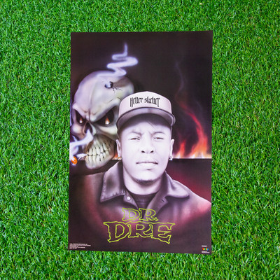Vintage Dr Dre Poster 1994 Original Helter Skelter Funky Rare 22x34 Death Row