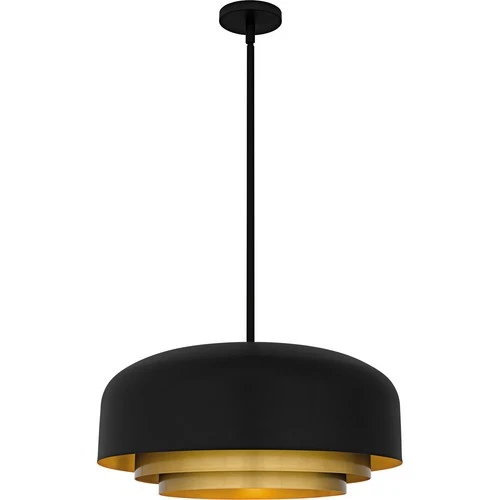 Matte Black  Pendant from the Frankie Collection - Picture 1 of 6