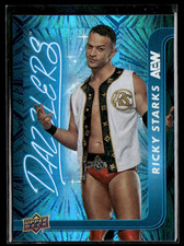 2025 Upper Deck AEW Wrestling Dazzlers Blue #DZ-39 Ricky Starks