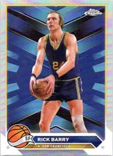 2023-24 Topps Chrome #193 Rick Barry Refractors Warriors