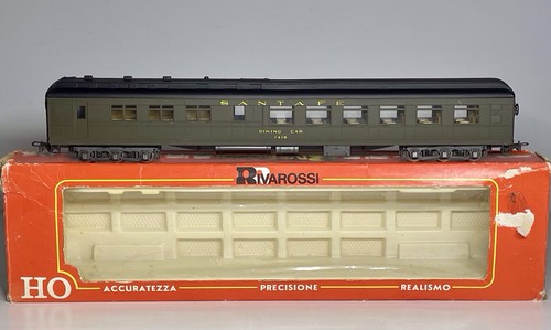 Rivarossi 2732 USA HO Heavyweight Pullman Dining Railroad Car Santa Fe 1418 | Zustand: Used