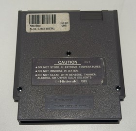 Ultimate Basketball (Nintendo NES, 1990) Authentic Cartridge