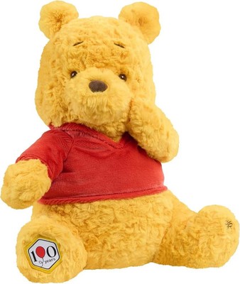 Disney Winnie the Pooh 100Th Anniversary Deluxe Plush 14.25-Inch Plush Stuffed