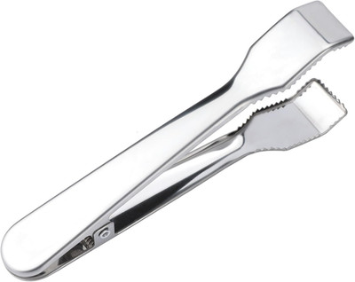 Ice Tongs for Ice Bucket, Stainless Steel Food Serving Tongs, with Claw Grip Tee