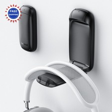 Headphone Stand Foldable Compact Holder Hook Mount Adhesive Hanger Clip Under