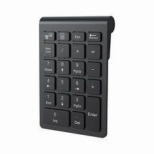 Bluetooth Number Pad Wireless Numeric Keypad 22 Keys For Laptop PC Desktop