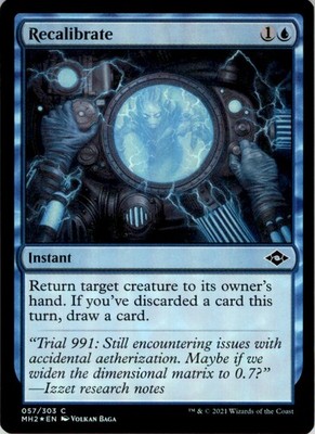 2021 Modern Horizons 2 Recalibrate Draft Innovation/Common #57