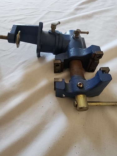 Multifunctional Double Jaw Table Vise 360 Degree Rotating Heavy Duty Table Vise