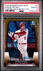2023 BOWMAN CHROME MEGA MOJO 51 SHOHEI OHTANI GOLD REFRACTOR /50 PSA 10 3202