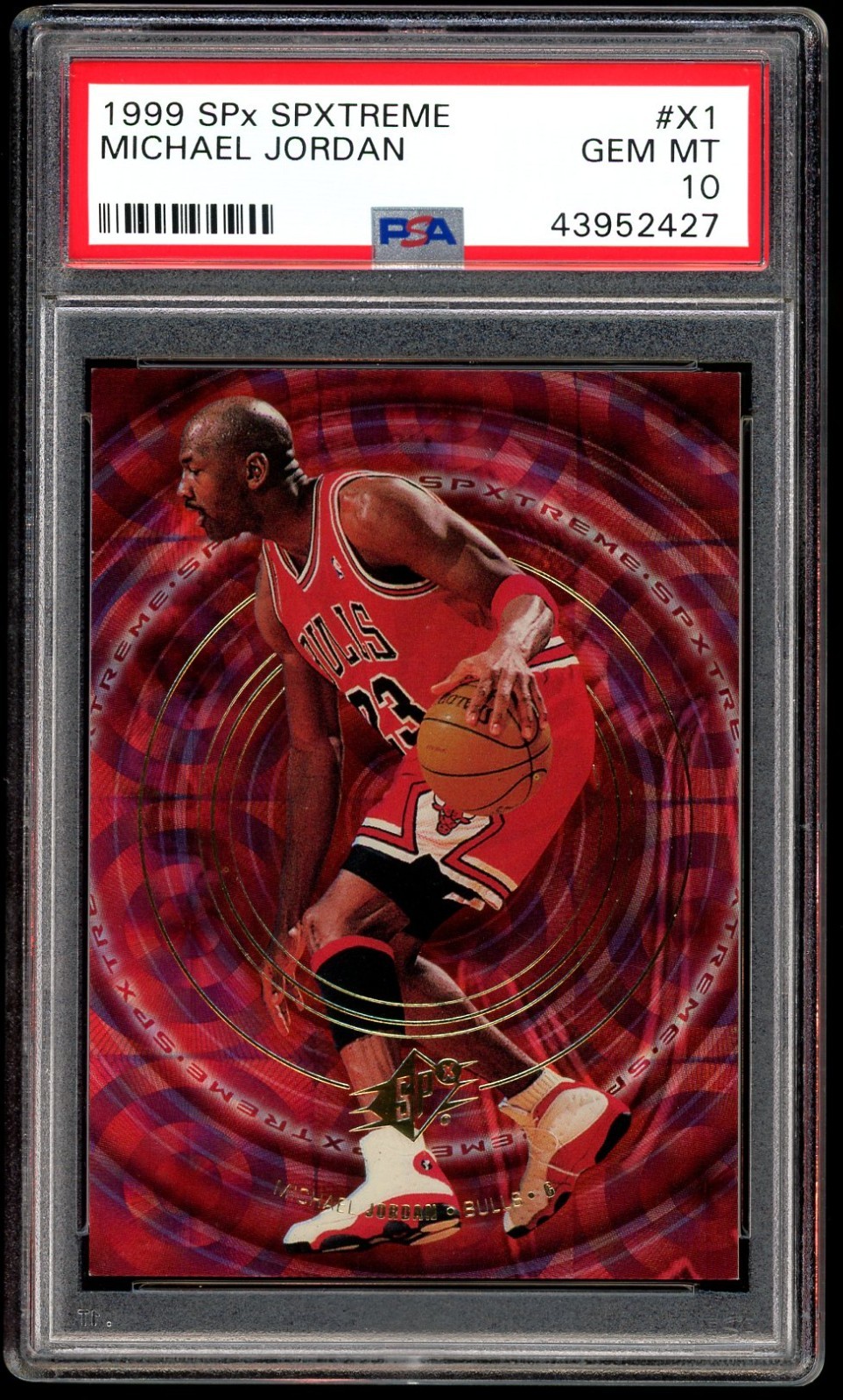 Michael Jordan 1999 Upper Deck SPx SPXTREME PSA 10 Gem Mint LOW POP REPORT 55