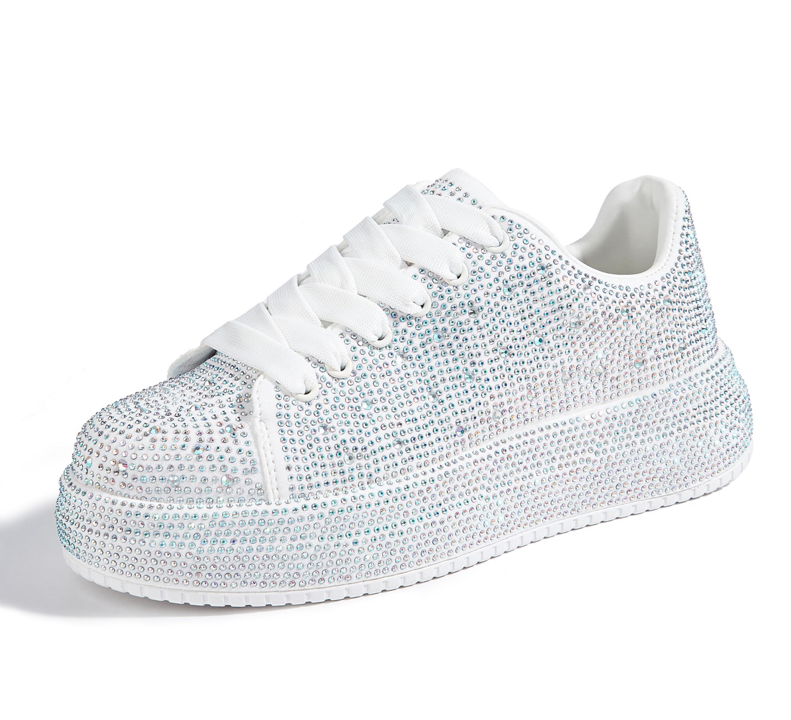 For Women Platform Sparkly Glitter Bling Shoes