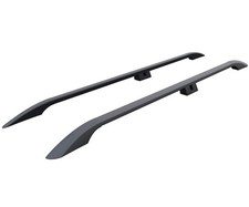 For Peugeot Expert Mk3 MWB L2 2016-2025 Aluminium Roof Rails Black