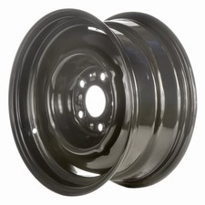 Painted Black 15x7 4 Slot Steel Wheel