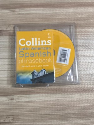 Collins Gem: Latin American Spanish Language CD & Phrasebook Pack Factory Sealed